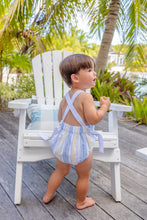 Load image into Gallery viewer, Sayre Sunsuit - SoBro Seersucker