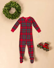 Load image into Gallery viewer, Knox's Night Night - Society Prep Plaid w/ Richmond Red