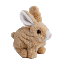 Load image into Gallery viewer, Hopping Bunny Plush - Mechanical - White, Pink, or Brown