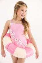Load image into Gallery viewer, St. Lucia Swimsuit - Hamptons Hot Pink w/ Seashore Sherbet - Flowers