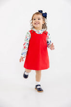 Load image into Gallery viewer, Reece Ruffle Top - Fair Street Floral - Long Sleeve