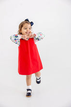 Load image into Gallery viewer, Reece Ruffle Top - Fair Street Floral - Long Sleeve