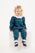 Load image into Gallery viewer, Britt Romper - Woodlake Point Plaid - Long Sleeve - Flannel