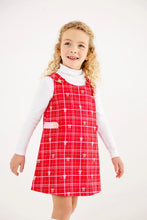 Load image into Gallery viewer, Janie Jumper - Torrington Tartan w/ Pier Party Pink - Flannel