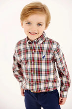 Load image into Gallery viewer, Dean's List Dress Shirt - Paris Pike Plaid w/ Nantucket Navy