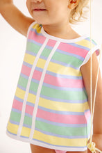Load image into Gallery viewer, Mary Simms Bloomer Set - Samford Stripe w/ Hamptons Hot Pink