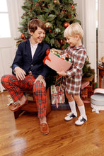 Load image into Gallery viewer, John Hall Jon Jon - Paris Pike Plaid w/ Navy - Long Sleeve - Woven