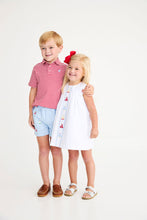 Load image into Gallery viewer, Tabitha's Teacher's Pet Dress (Sleeveless) - Worth Ave White w/ Sailboats