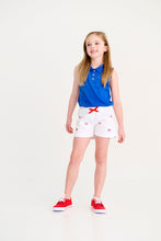 Load image into Gallery viewer, Sleeveless Anna Price Polo - Rockefeller Royal w/ Richmond Red