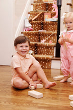Load image into Gallery viewer, Sir Proper's Romper - Seashore Sherbet Stripe - Pima