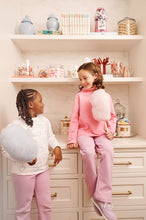 Load image into Gallery viewer, Cassidy Comfy Crewneck - Have a Little Heart - Puff Sleeve