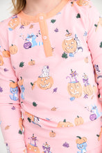 Load image into Gallery viewer, Payton Pajama Set - Candy & Critters (Sandpearl Pink)