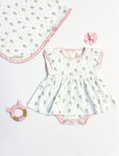 Load image into Gallery viewer, Baby Buggy Blanket - Lancaster Gate Garden w/ Palm Beach Pink (Copy)