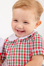 Load image into Gallery viewer, Brentley Bubble - Richmond Red & Kiawah Kelly Green Gingham