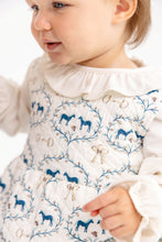 Load image into Gallery viewer, Ramona Ruffle Collar Shirt - Palmetto Pearl - Long Sleeve