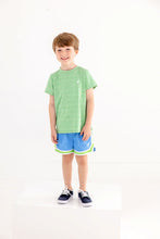 Load image into Gallery viewer, Prepletic™ Sheppy Shorts - Sunrise Blvd Blue w/ Lexington Lime - Boys'