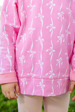 Load image into Gallery viewer, Cassidy Crewneck - Bell Court Bows (Hamptons Hot Pink)