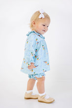 Load image into Gallery viewer, Bon Air Bloomer Set - Smocked - Fine Weather For Ducks - Pima