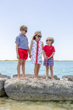 Load image into Gallery viewer, Daisy Dress - Biltmore Blooms w/ Richmond Red