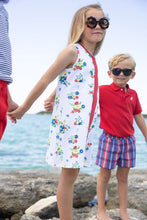Load image into Gallery viewer, Daisy Dress - Biltmore Blooms w/ Richmond Red