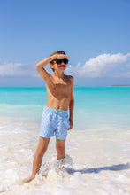 Load image into Gallery viewer, Tortola Swim Trunks - Holly Hills Hand Block