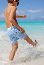 Load image into Gallery viewer, Tortola Swim Trunks - Holly Hills Hand Block