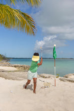 Load image into Gallery viewer, Sheffield Shorts - Gibson Island Green & Lake Worth Yellow Sewanee Seersucker