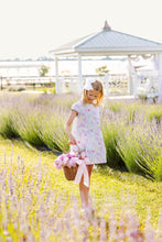 Load image into Gallery viewer, Betts Bow Dress - Merry Little Meadow w/ Beale Street Blue
