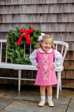 Load image into Gallery viewer, Maude's Peter Pan Collar Shirt - Sandpearl Pink Microdot - Long Sleeve - Pima