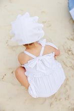 Load image into Gallery viewer, St. Bart's Bubble Bathing Suit - Worth Avenue White
