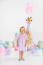 Load image into Gallery viewer, Sandy Smocked Dress - A Little Pop - Short Sleeve - Broadcloth
