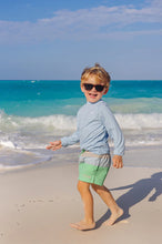 Load image into Gallery viewer, Walker's Wave Spotter Swim Shirt - Buckhead Blue - UPF