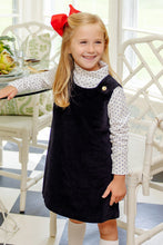 Load image into Gallery viewer, Juliet Jumper - Newport Night (Black) - Velveteen