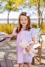 Load image into Gallery viewer, Tabitha's Teacher's Pet Dress - Pink Greenbrier Gingham & Lauderdale Lavender Gingham