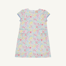 Load image into Gallery viewer, Betts Bow Dress - Merry Little Meadow w/ Beale Street Blue