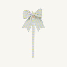 Load image into Gallery viewer, Bibie Bow Holder - Siesta Key Seersucker