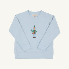Load image into Gallery viewer, Cassidy Comfy Crewneck - Buckhead Blue w/ Drummer Boy