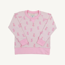 Load image into Gallery viewer, Cassidy Comfy Crewneck - On Pointe w/ Pier Party Pink