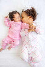 Load image into Gallery viewer, Crawford Cable Knit Set - Buckhead Blue, Pier Party Pink, or Richmond Red