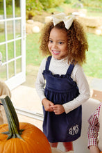 Load image into Gallery viewer, Macy Drew Dress - Nantucket Navy - Corduroy