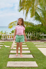 Load image into Gallery viewer, Prepletic™ Preppy Polo - Pier Party Pink Stripe w/ White