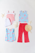 Load image into Gallery viewer, Patty Pants - Parrot Cay Coral - Terrycloth
