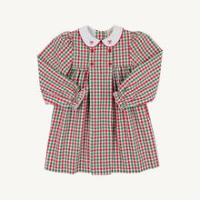 Load image into Gallery viewer, Della Maria Dress - Richmond Red & Kiawah Kelly Green Gingham