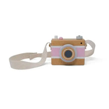 Load image into Gallery viewer, Wooden Toy - Musical Camera - Pink or Blue