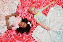 Load image into Gallery viewer, Payton Pajama Shorts Set - Ice cream Daydream w/ Strawberry Pink