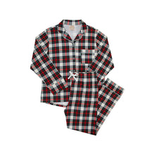 Load image into Gallery viewer, Let Me Lounge Set - Aiken Place Plaid w/ Palmetto Pearl - Pima Cotton - Ladies