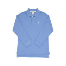 Load image into Gallery viewer, Prim & Proper Polo - Barbados Blue - Long Sleeve