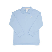Load image into Gallery viewer, Prim & Proper Polo - Beale Street Blue - Long Sleeve