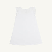 Load image into Gallery viewer, Darla Dress - Worth Ave White w/ Buckhead Blue