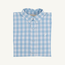 Load image into Gallery viewer, Dean's List Dress Shirt - Barrington Blue Check